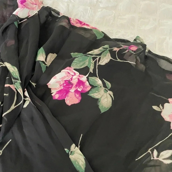 Lulus Once & flor all floral ruffle midi dress - Picture 7 of 15